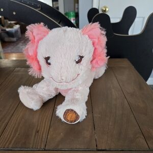 Pink Girl Scouts Soft Plush Axolotl